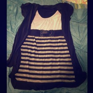 Cute kids tunic blouse/ dress with belt